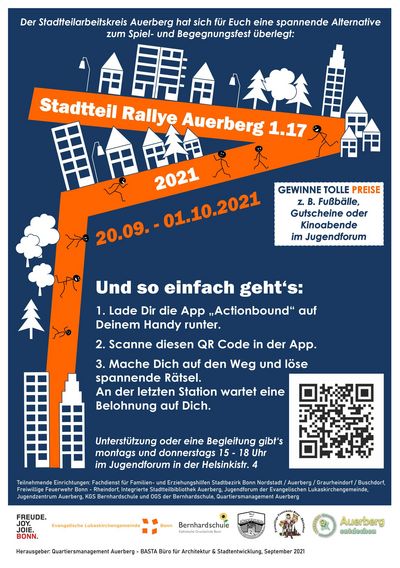 Einladung zur Stadtteil Rallye Auerberg 1.17 (2021)